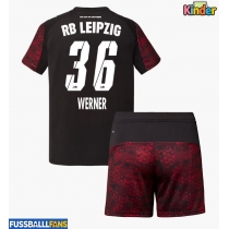 RB Leipzig Timo Werner #36 3rd trikot Kinder 2025-26 Kurzarm (+ Kurze Hosen)